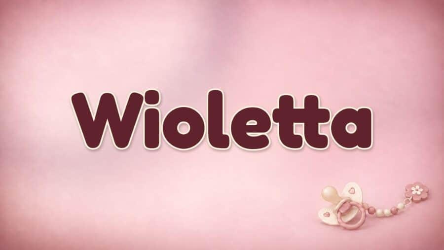Wioletta: Bedeutung „Veilchen“, polnische Form und die Verbindung zu Violetta