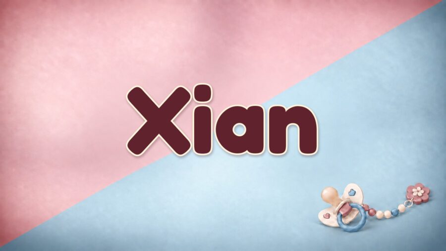 Xian: galicische und chinesische Herkunft, Bedeutung und Aussprache