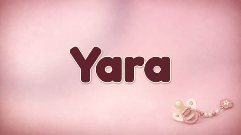 Vorname Yara auf der Bildvorlage der Babynamenserie
