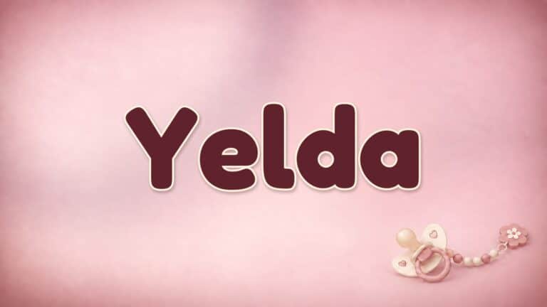 Vorname Yelda auf der Bildvorlage der Babynamenserie