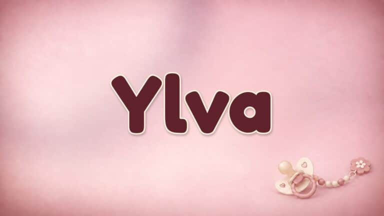 Vorname Ylva auf der Bildvorlage der Babynamenserie