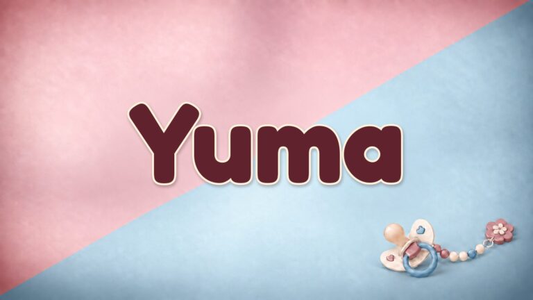 Vorname Yuma auf der Bildvorlage der Babynamenserie