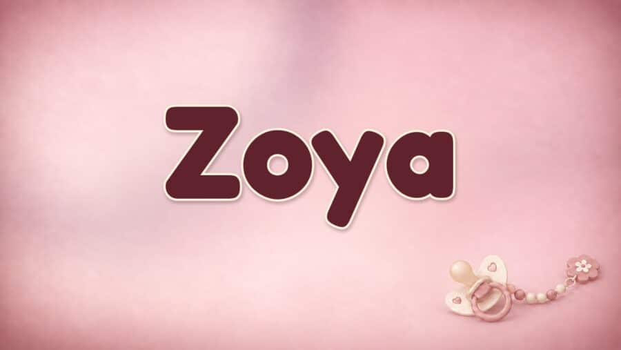 Zoya: Bedeutung „Leben“, slawische Namensform und die Verbindung zu Zoe